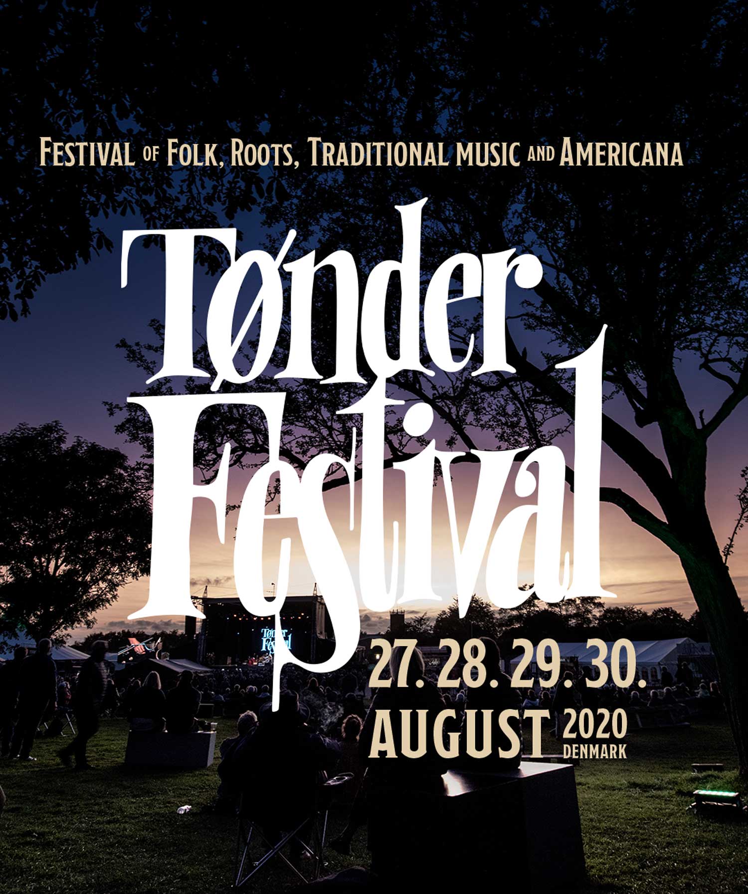 Grafisk identitet til Tønder festival 2020